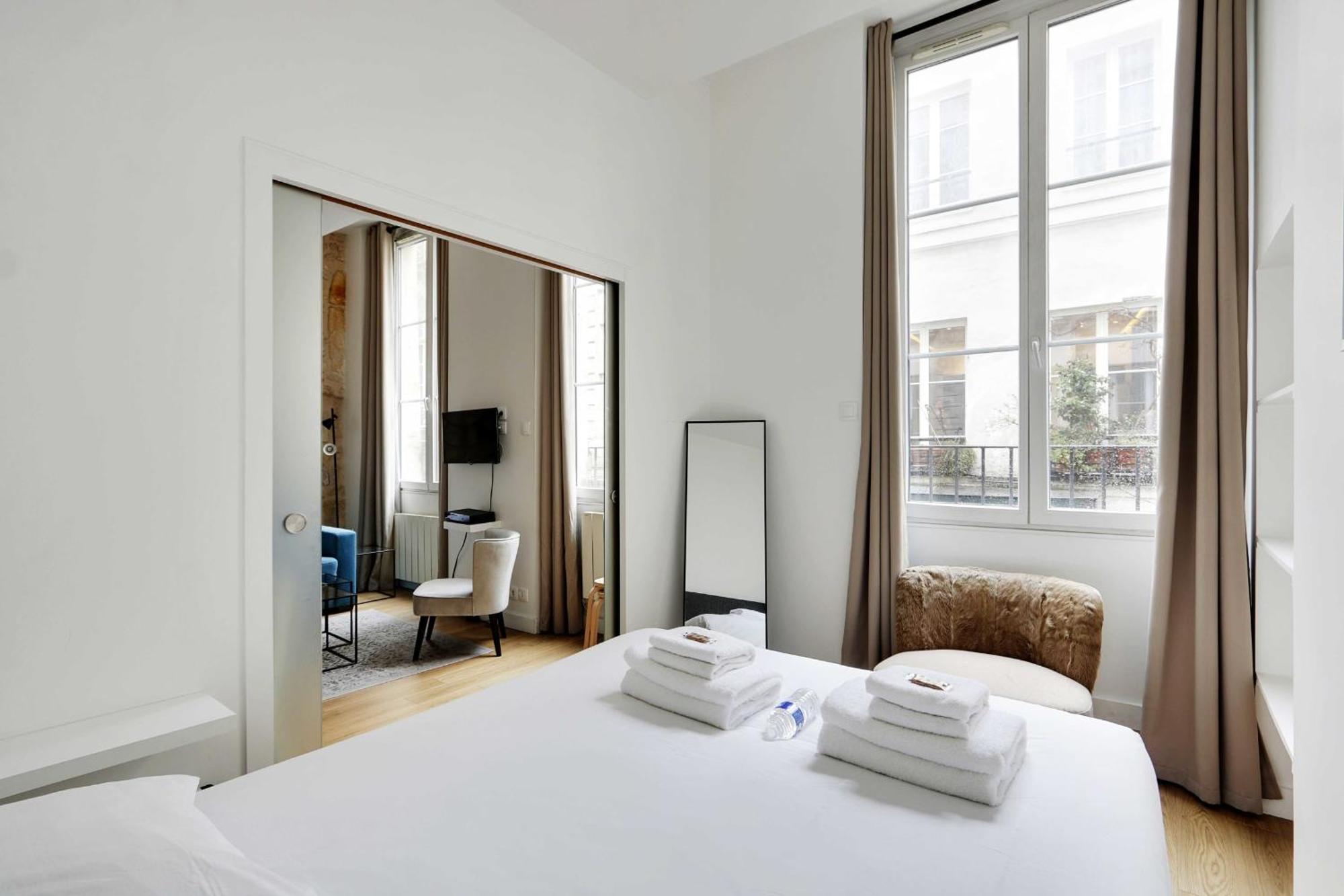Appart Confortable -1Br 4P- Quartier Beaubourg Paris Exterior photo